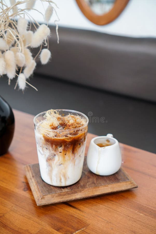Café con leche estilo coreano y japonés