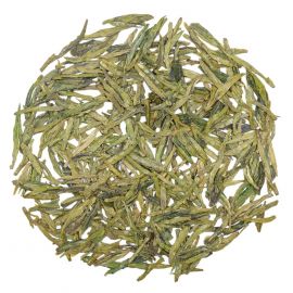 Longjing Dragon Well green tea loose leaf pre-Qingming harvest from West Lake Hangzhou China
