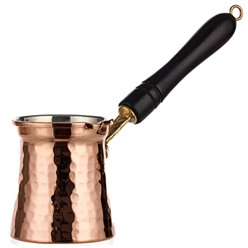 Turkish Copper Cezve — Handcrafted Ibrik Coffee Pot
