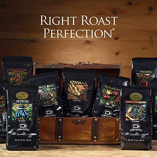 Coffee Beanery VIP Gift Basket – Specialty Arabica Flavored Coffees with Stainless Steel Tumblers