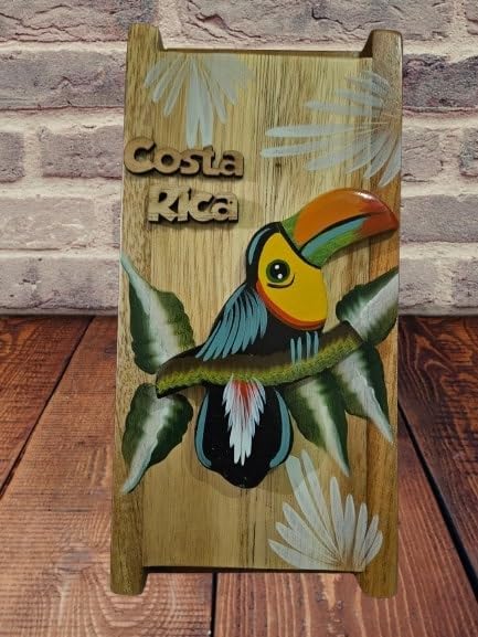 Costa Rican Chorreador — Handmade Wooden Pour-Over Coffee Stand with Cloth Filter