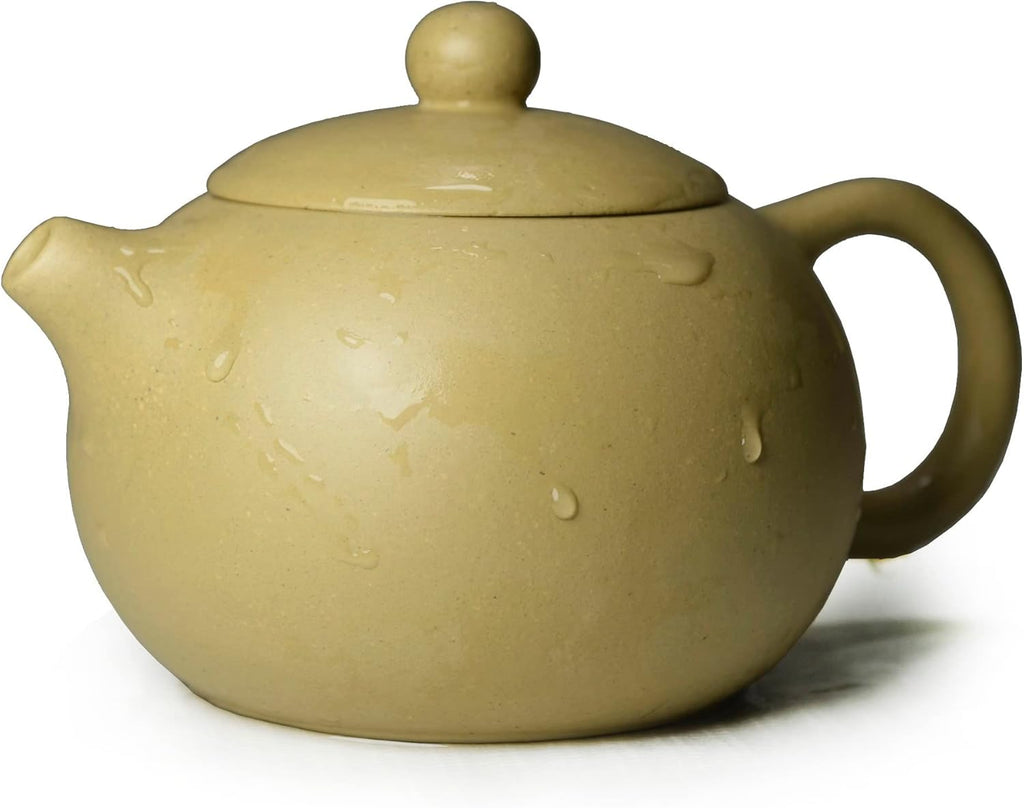 Yixing Zisha Green Clay Teapot – Authentic Chinese Gongfu Tea Vessel, ~200ml