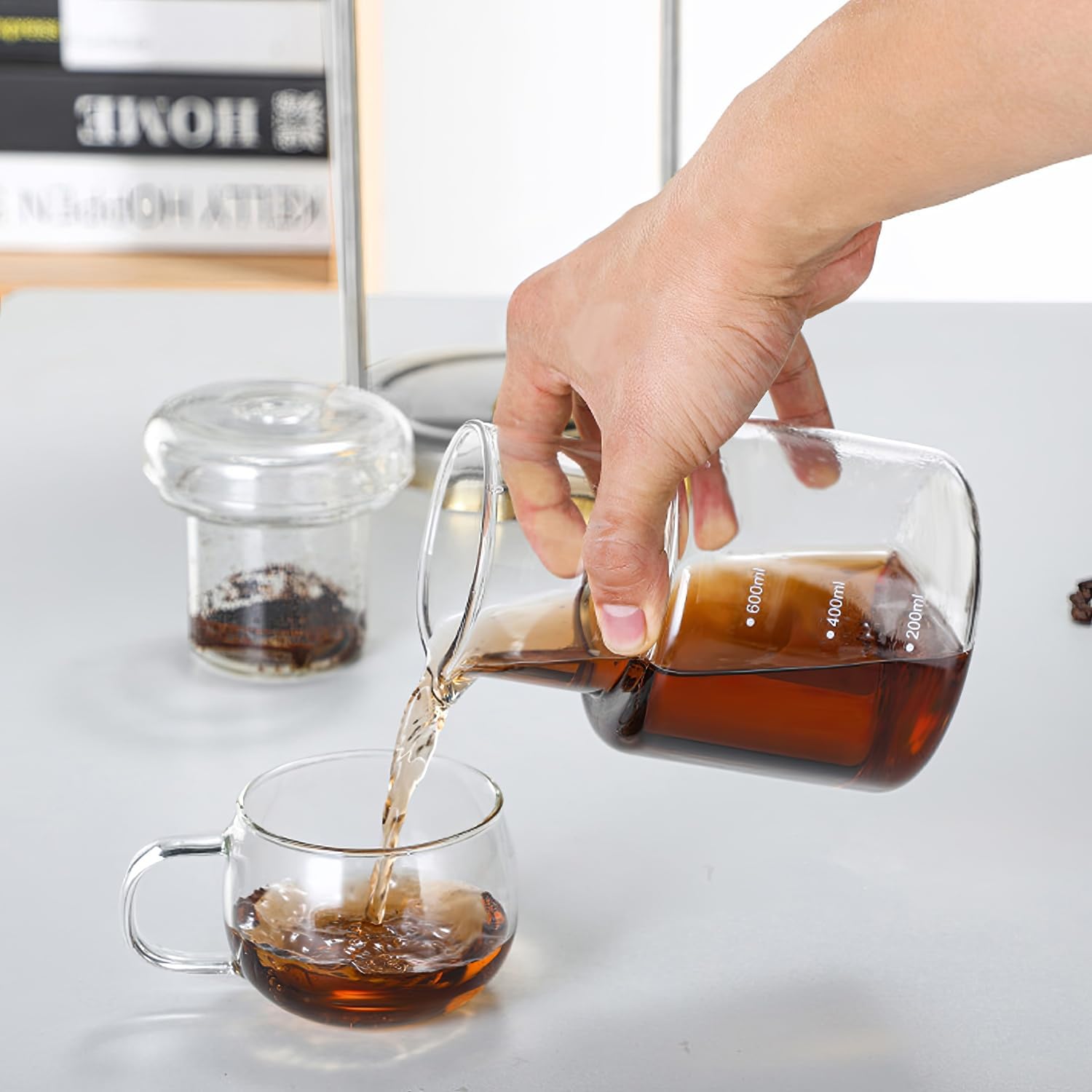 HANWUDI Cold Drip Coffee Maker — 20oz Slow Drip Coffee Tower