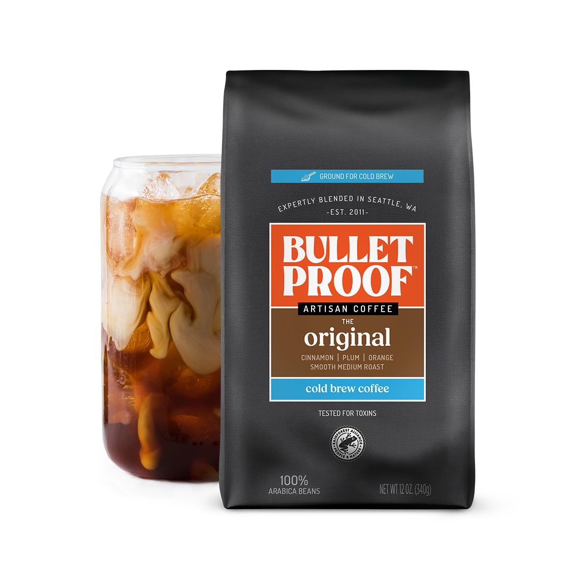 Bulletproof Original Cold Brew Coffee — Medium Roast, 12oz