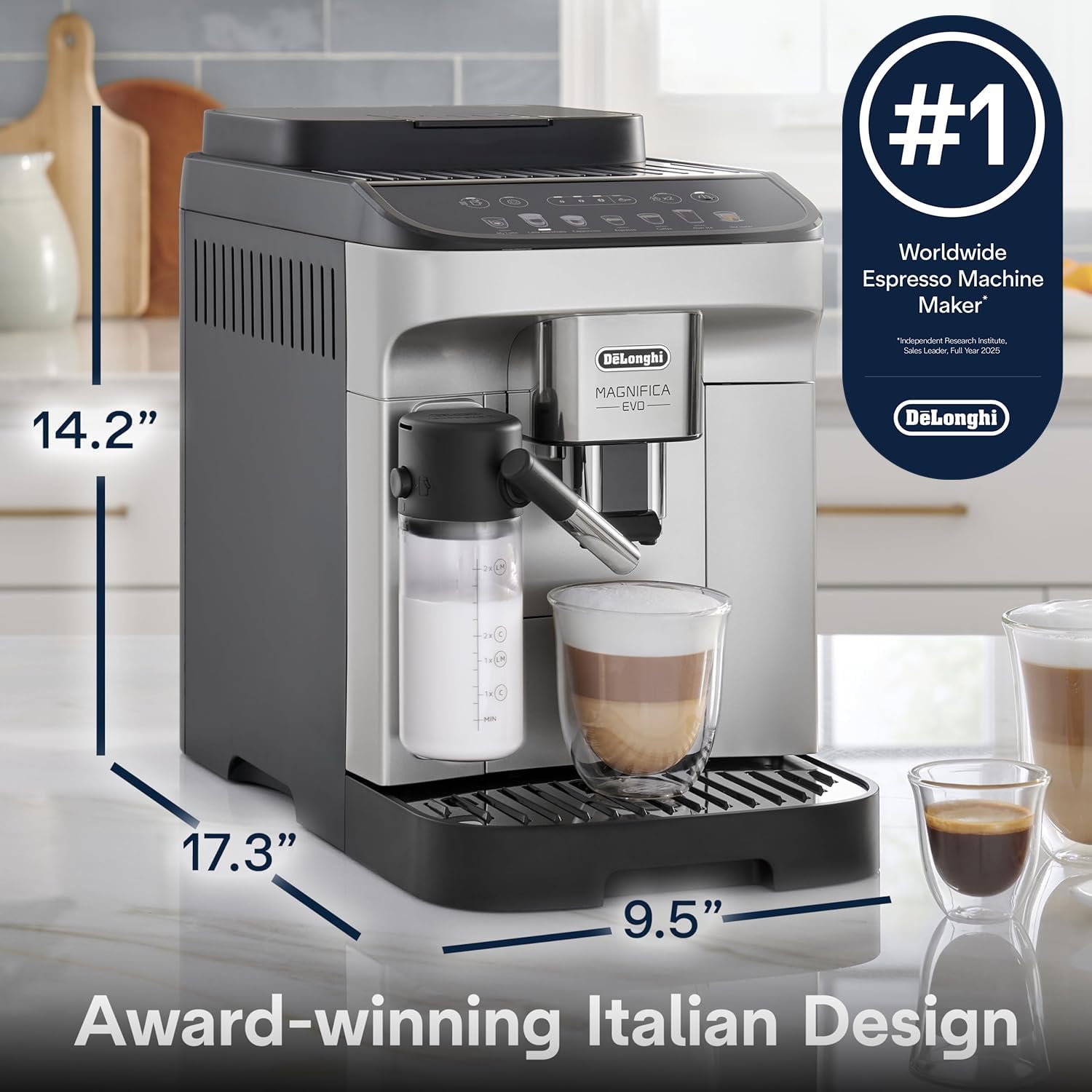 De'Longhi Magnifica Evo Fully Automatic Espresso Machine
