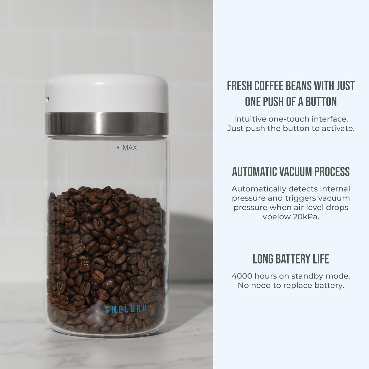 Shelbru Cold Brew Coffee Maker Set — Brewer & Carafe