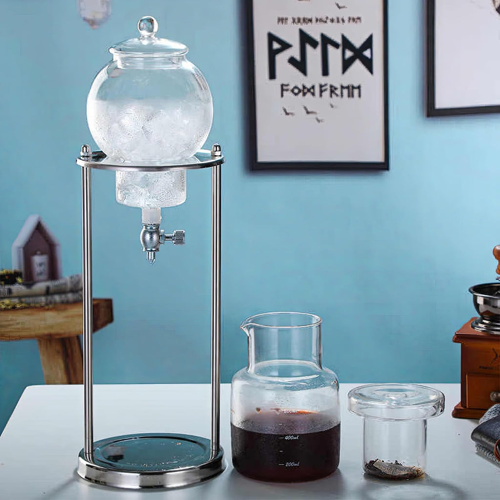 HANWUDI Cold Drip Coffee Maker — 20oz Slow Drip Coffee Tower