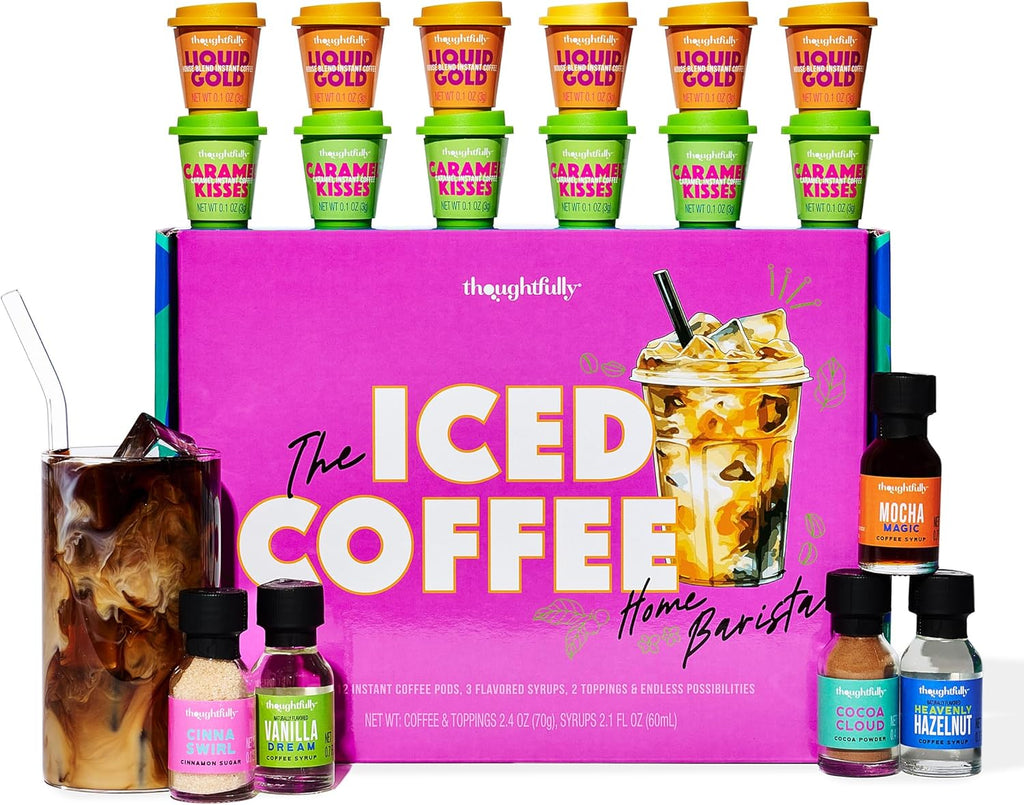 Iced Coffee Barista Bar Gift Set — DIY Coffee Station