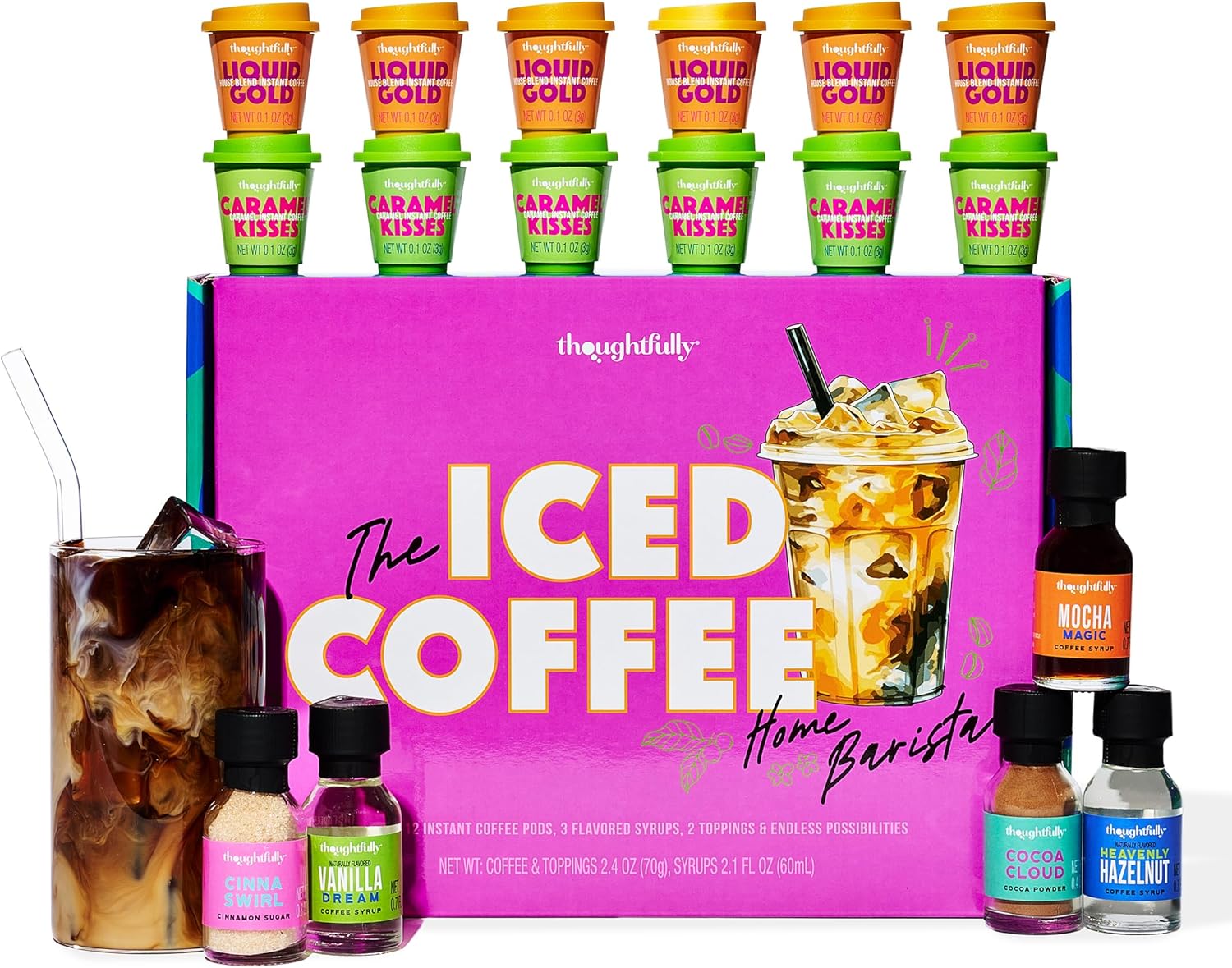 Iced Coffee Barista Bar Gift Set — DIY Coffee Station