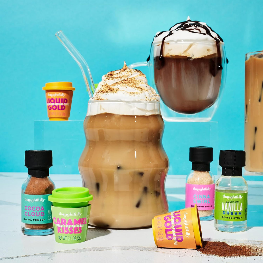 Iced Coffee Barista Bar Gift Set — DIY Coffee Station