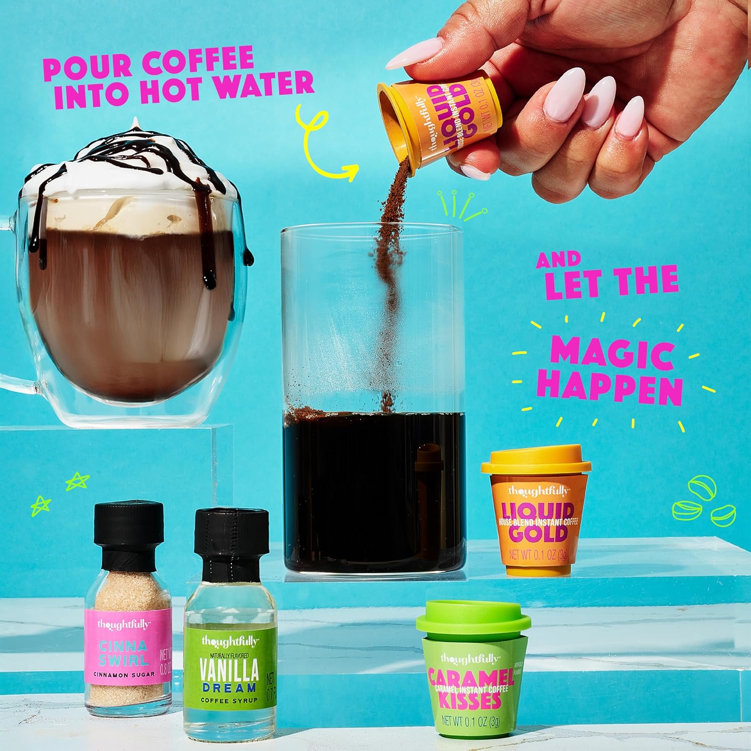 Iced Coffee Barista Bar Gift Set — DIY Coffee Station