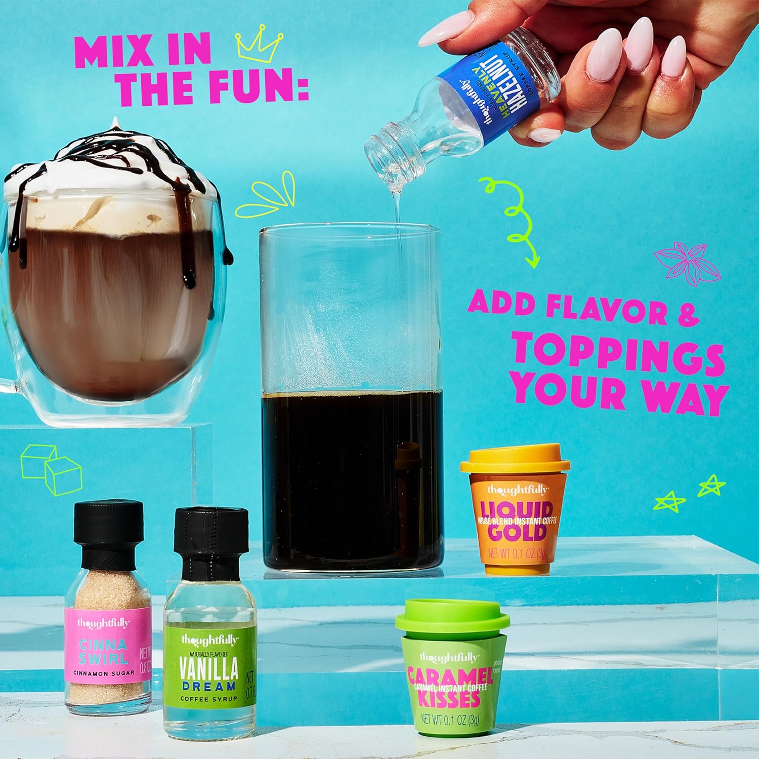 Iced Coffee Barista Bar Gift Set — DIY Coffee Station