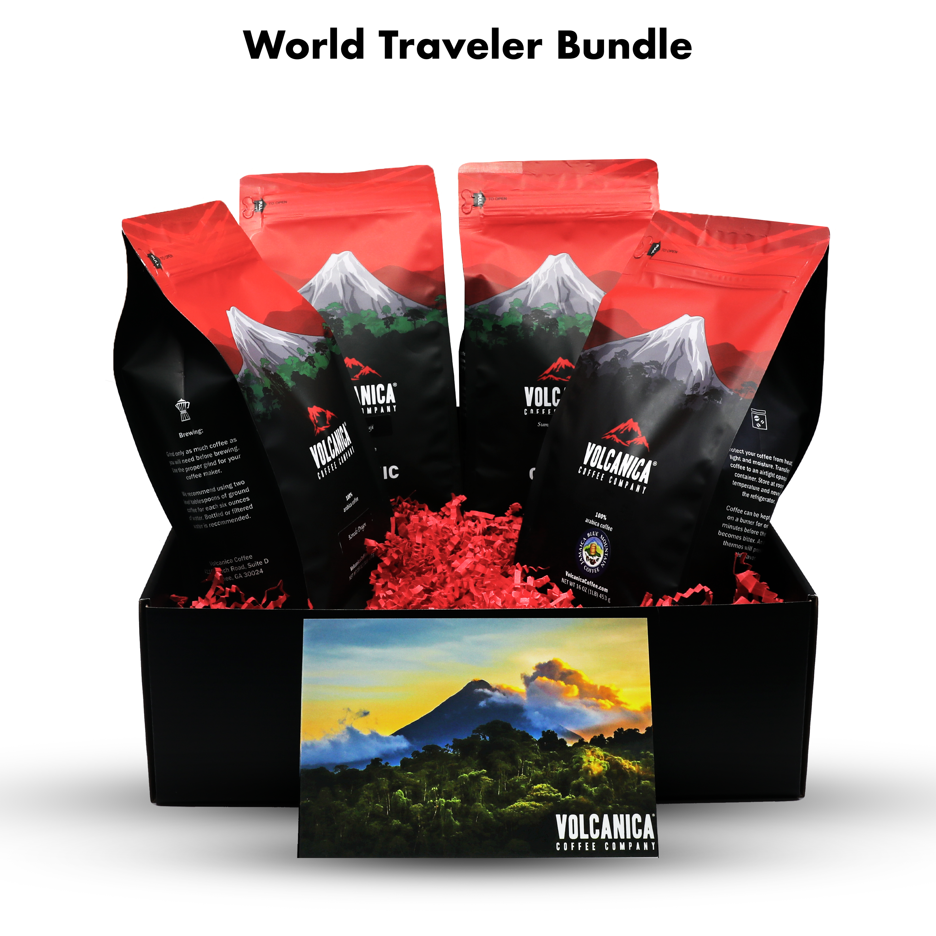 Around the World in 8 Cups — Coffee & Tea Gift Set Sampler