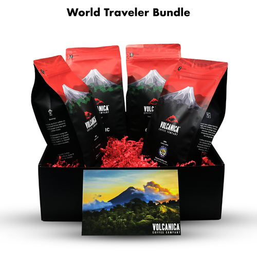 Around the World in 8 Cups — Coffee & Tea Gift Set Sampler