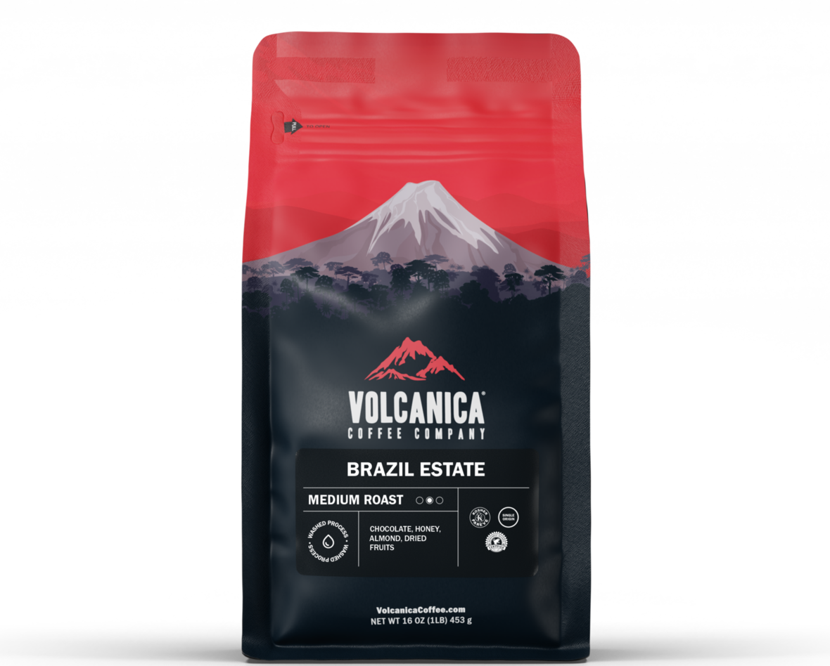 Brazilian Santos Coffee — Medium Roast, Mogiana Region