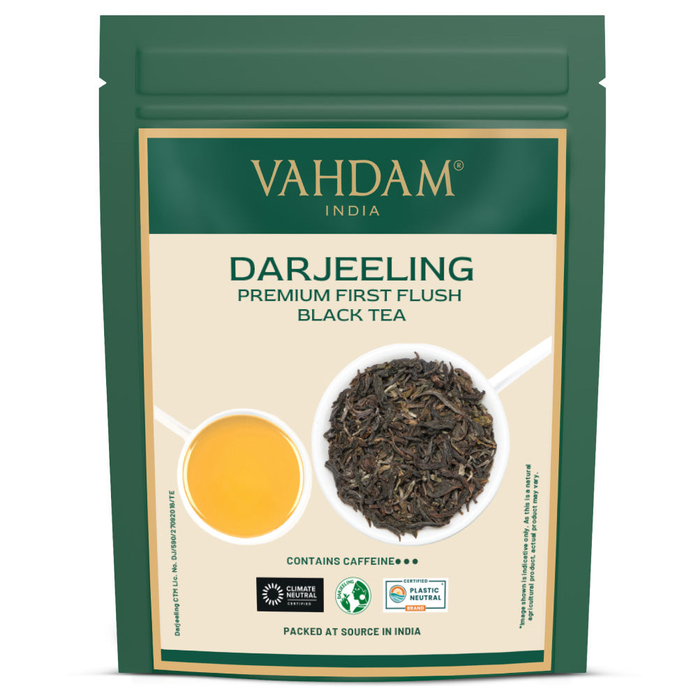 Darjeeling First Flush Black Tea Vahdam India