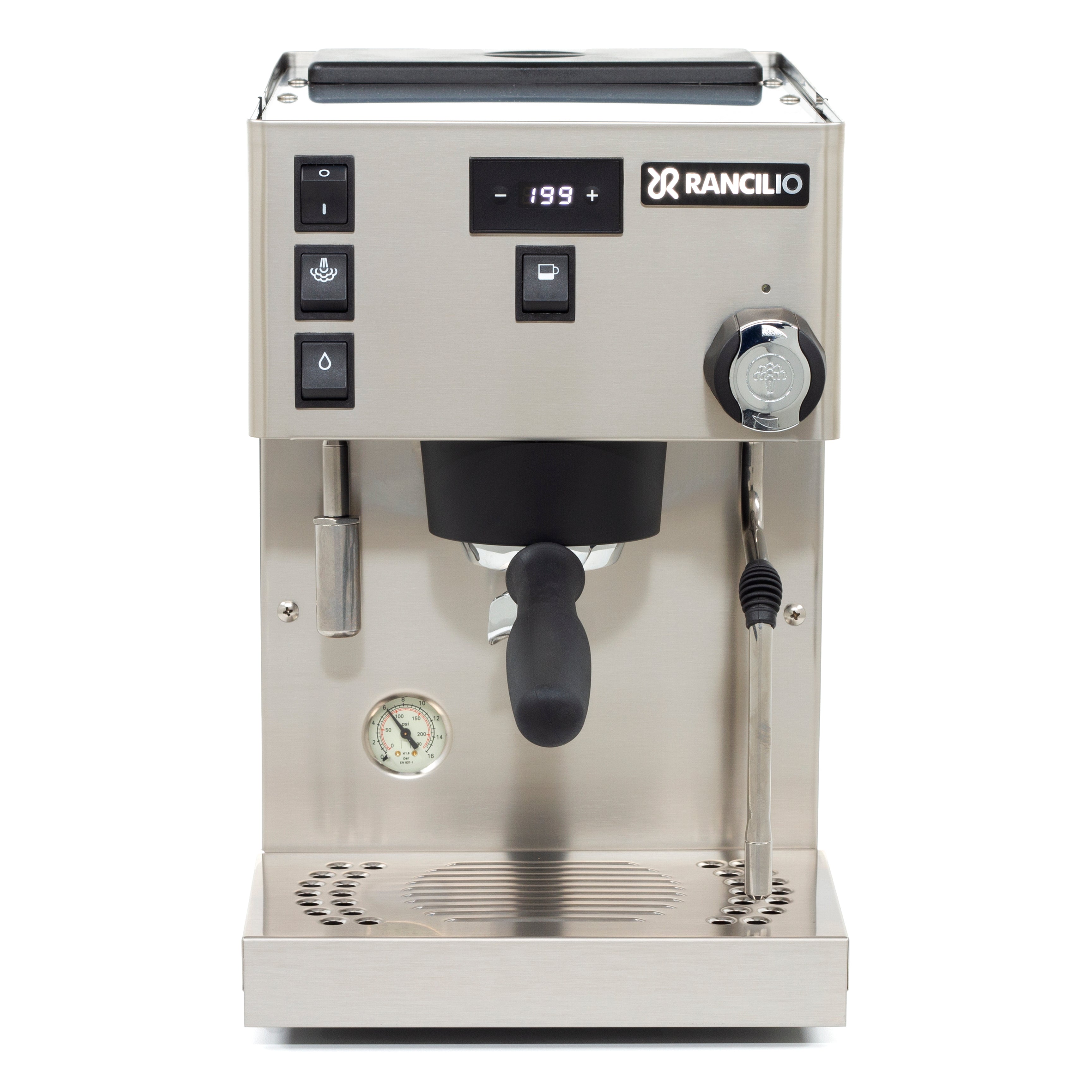Rancilio Silvia Pro X Dual Boiler Espresso Machine Stainless Steel