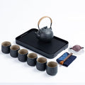Gongfu Tea Set with Bamboo Tray – Complete Chinese Tea Ceremony Kit for Oolong & Pu-erh