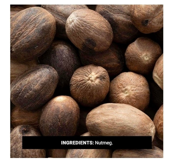 Whole Nutmeg – Fresh-Grate Spice for Cappuccinos, Chai & Spiced Coffee