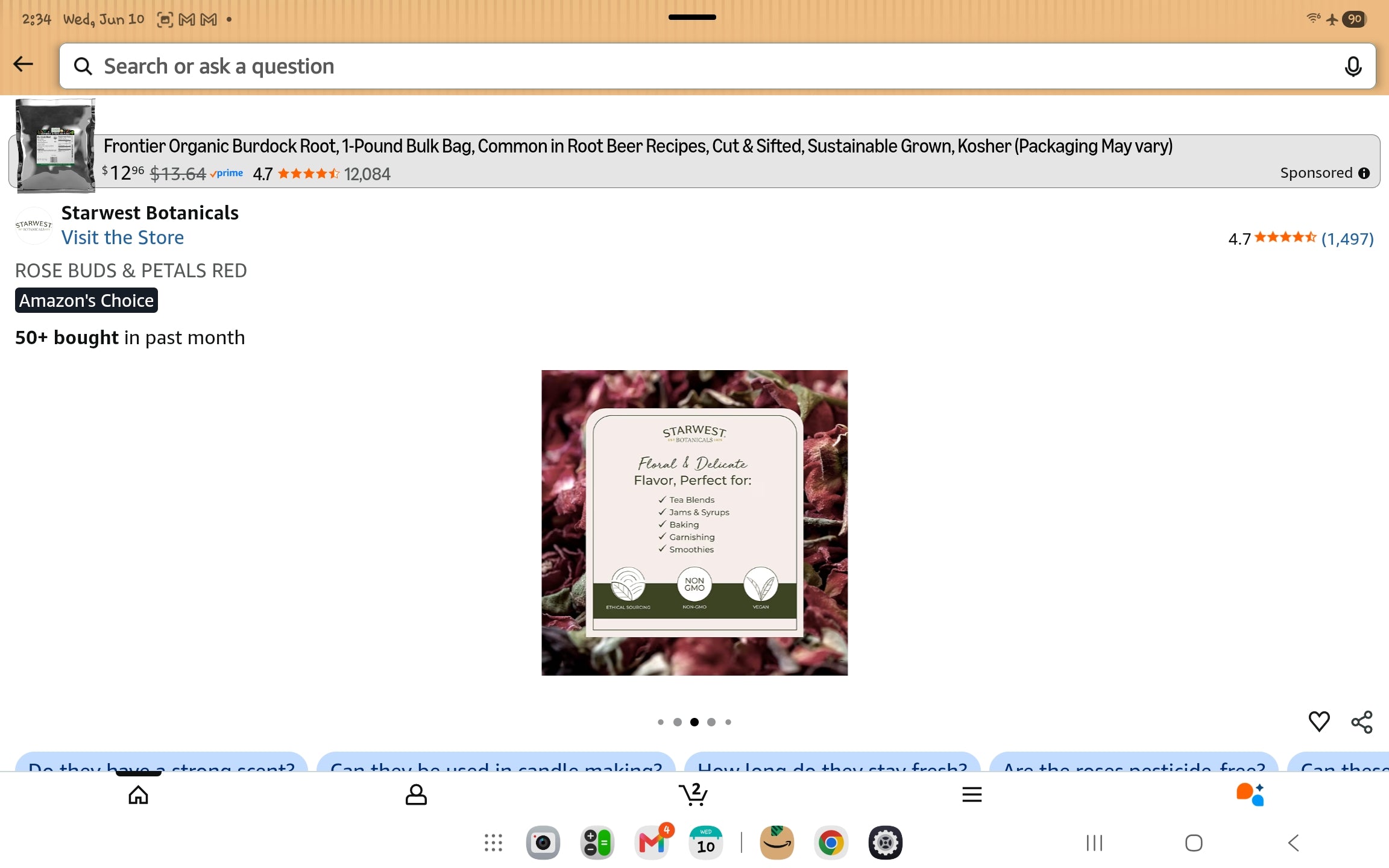 Dried Rose Petals – Culinary Grade Floral for Moroccan Tea, Rose Lattes & Herbal Blends