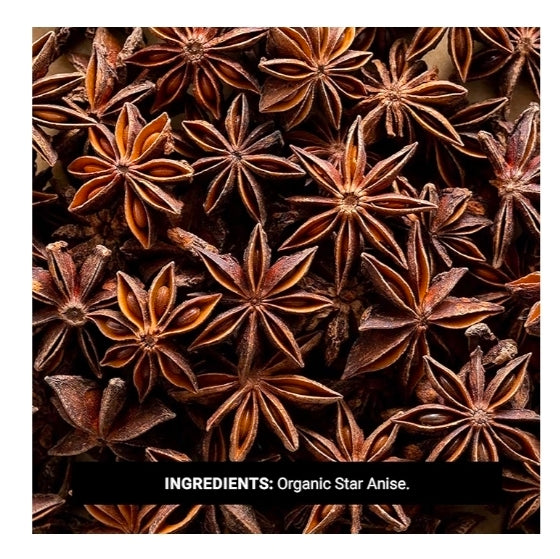 Whole Star Anise – Aromatic Spice for Vietnamese Coffee, Spiced Tea & Chai Blends