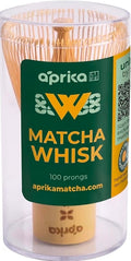 Aprika Life 100-Prong Bamboo Matcha Whisk (Chasen) – Traditional Japanese Tea Stirrer