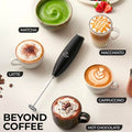 Zulay Kitchen Powerful Milk Frother Wand – Handheld Electric Foam Maker for Coffee & Lattes