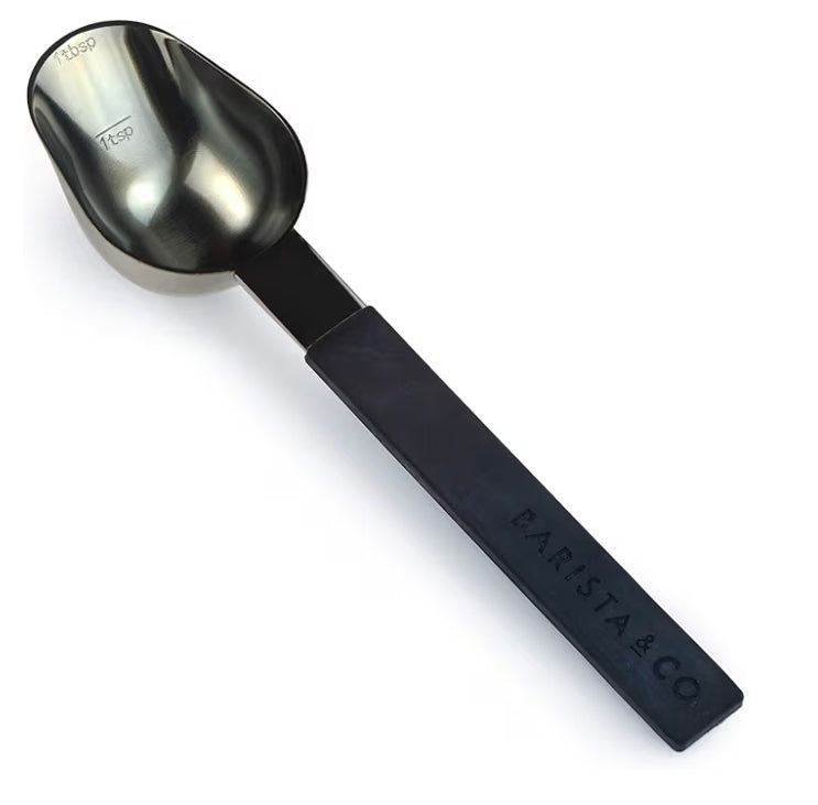 Barista & Co Coffee Measuring Scoop Spoon – Stainless Steel with 6ml & 15ml Marks