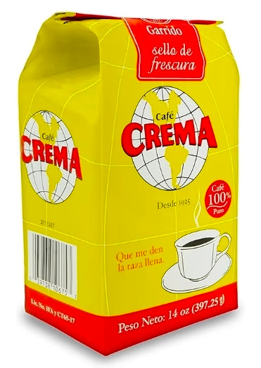 Café Crema Ground Coffee — Puerto Rico Medium Roast