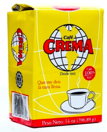 Café Crema Ground Coffee — Puerto Rico Medium Roast
