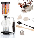 Borosilicate Glass Syphon Coffee Maker — 5-Cup Vacuum Tabletop Brewer