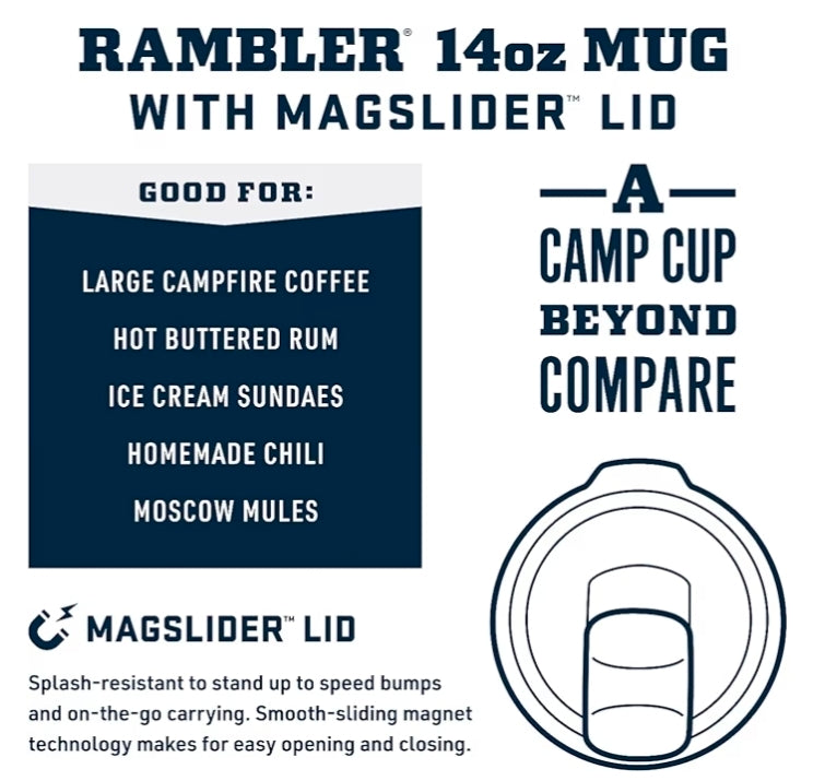 YETI Rambler 14oz Stackable Mug — Everyday Coffee Mug