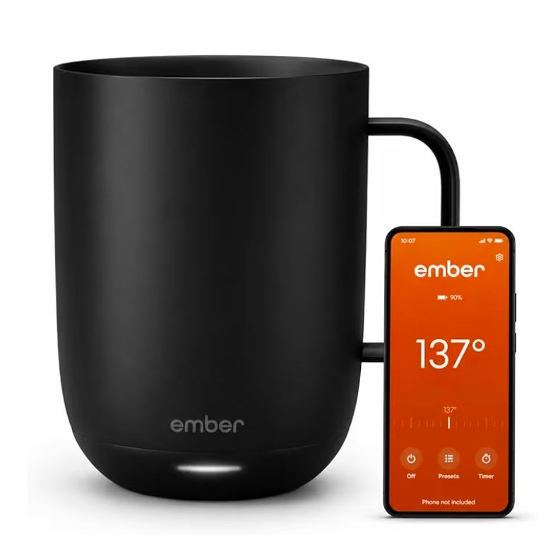 Ember Temperature Control Smart Mug 2 — App-Controlled Heated Coffee Mug