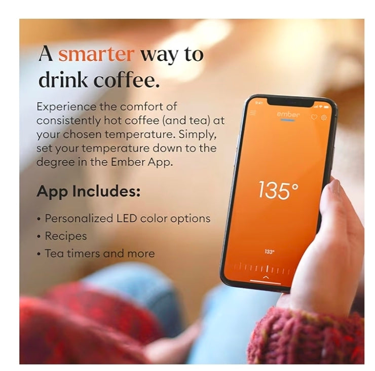 Ember Temperature Control Smart Mug 2 — App-Controlled Heated Coffee Mug