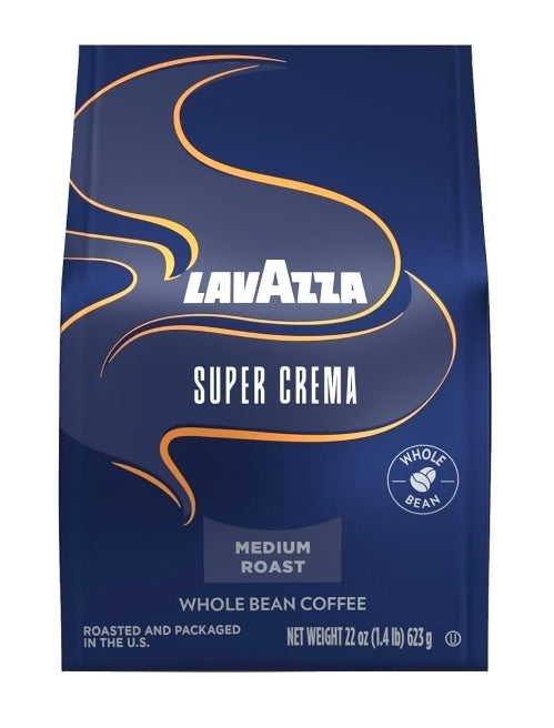 Lavazza Super Crema Whole Bean Coffee Blend