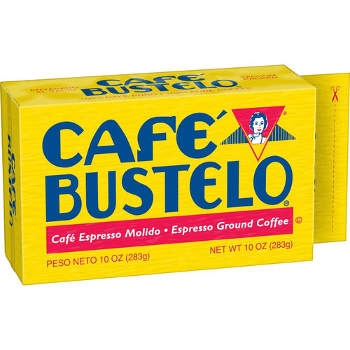 Café Bustelo Espresso Dark Roast Ground Coffee Brick 10oz