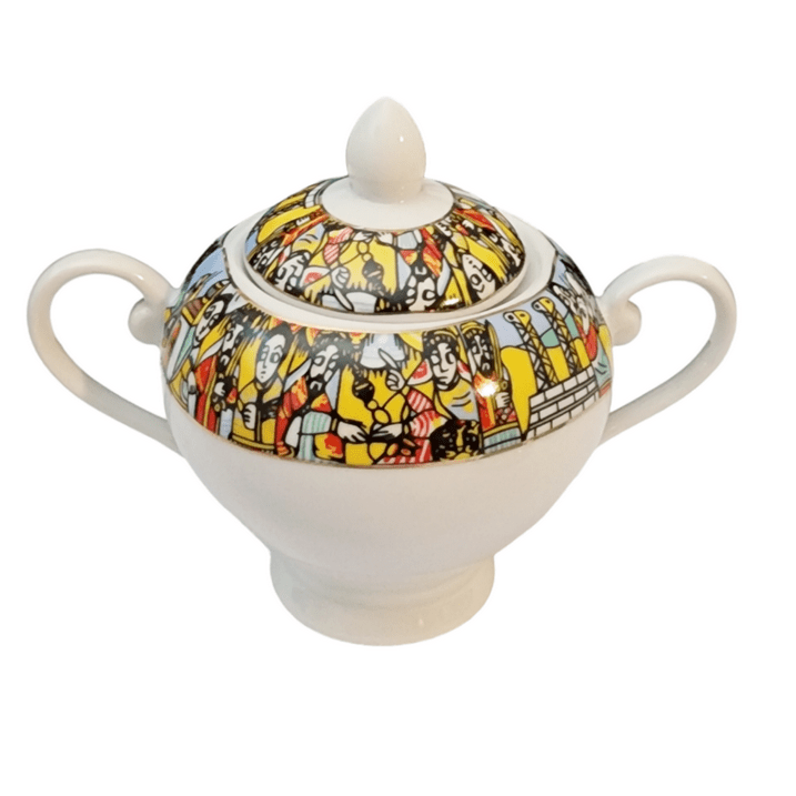 Ethiopian Coffee Ceremony Set — 41-Piece Traditional Ceramic Jebena Collection