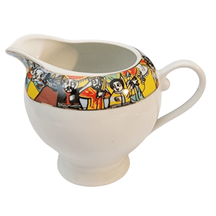 Ethiopian Coffee Ceremony Set — 41-Piece Traditional Ceramic Jebena Collection